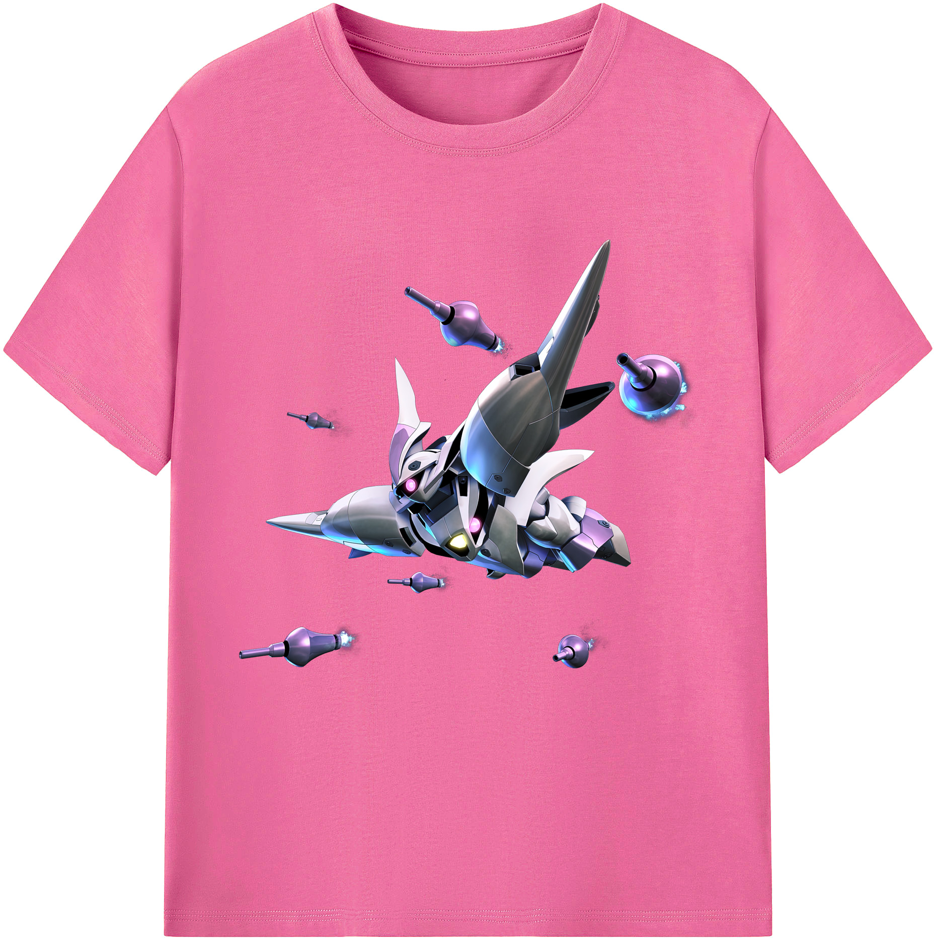 （画像用） 機動戦士ガンダム Mobile Suit Gundam レディースカジュアルプリントTシャツ（綿100％）